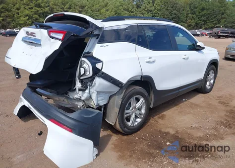 2022 GMC Terrain Fwd Sle from USA, damaged, VIN 3GKALMEV4NL276445